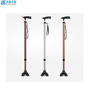 Бастон CON ASIENTO выдвижной бастон de Cuello Curvo дешевая алюминиевая регулируемая трость для похода, AJ-901C - Product Image 5