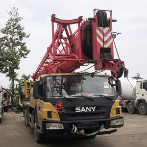 Grúa sobre orugas Sany STC250 usada de 2021, 25 toneladas, con brazo hidráulico, caja de cambios, bomba, motor, componentes principales, maquinaria de elevación en venta - Product Image 1