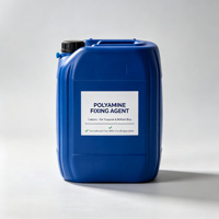 Agent fixateur cationique à base de polyamine, fixateur sans formaldéhyde pour colorants réactifs directs acides sur textiles en coton, nylon et laine