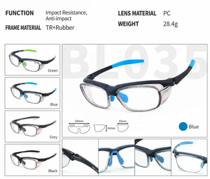 <span class=keywords><strong>Gafas</strong></span> <span class=keywords><strong>de</strong></span> Seguridad Industriales para Laboratorio, Soldadura, Deportes y Medicina, con Certificación CE, Antivaho, Antiarañazos, <span class=keywords><strong>de</strong></span> Policarbonato, con Protecciones Laterales - Product Image 2