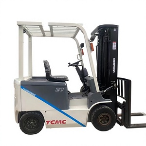 รถยกไฟฟ้าแบบถ่วงน้ำหนัก TCMC 2 ตัน สำหรับยกพาเลท ใช้งานนั่งขับ ภายในอาคาร ใช้แบตเตอรี่ตะกั่วกรด ขับเคลื่อนล้อหน้า - Product Image 1