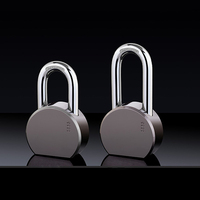 Cadenas en acier à clé, antivol, anti-effraction, à anse courte, avec clés de crochetage en acier, double verrouillage à levier, type D, XUKUN