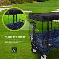 Couverture de pluie imperméable pour extérieur en PVC transparent pour chariot de plage pliable utilitaire de poussette d'épicerie pour enfants