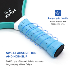 Lighter Higher Performance T700 Carbon Fiber <strong>Pickle</strong> Ball <strong>Set</strong> of 2 Paddles - Product Image 5