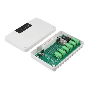 Boîtier <span class=keywords><strong>de</strong></span> commande <span class=keywords><strong>central</strong></span> pour <span class=keywords><strong>chauffage</strong></span> par le sol RKHK 8 boucles, 220V, blanc, filaire, en ABS, pour usage intérieur, régulateur <span class=keywords><strong>de</strong></span> température - Product Image 2