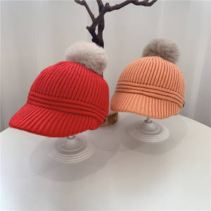 Nuovo Design invernale caldo berretto a maglia cappelli per bambini adulti Multi-colori pompon Business applicabile stampa digitale Argyle - Product Image 2