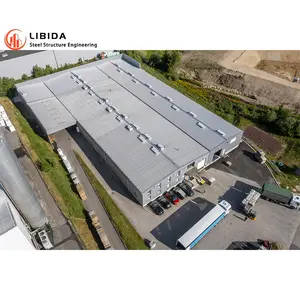 Cheap Prefabricated Buildings Large Span Industrial Building Metal Workshop Factory Prefab Warehouse Steel Structure Warehouse