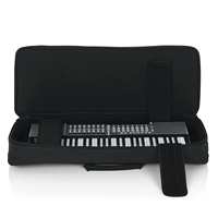 Housse pour clavier électrique à 49 touches, étui en Nylon Oxford noir, rembourrage mousse 10MM, pour Piano