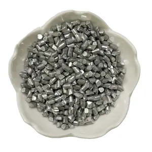 純アルミニウムフラックス3mm鋼酸化除去アルミニウムボールブロック99% 金属アルミニウムカット