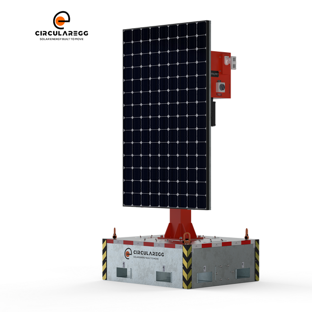 Current Availability Portable Solar Light Tower with LiFePO4 Battery IP65 Rating 4.5M Telescopic Mast & LED Lights
