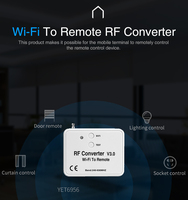Télécommande universelle de haute qualité YET6956-V3.0 pour ouvre-porte de garage, convertisseur WiFi vers RF, convertisseur Type-C