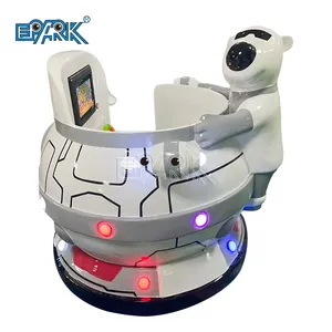 Newest Coin Operated Kiddie Ride Plastic Rotating Revolving Cup Kids Swing Car Game Machine