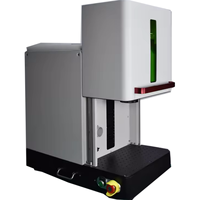 Marqueur laser facile à utiliser 20w 30w 50w Machine de marquage laser fermée pour matériaux métalliques