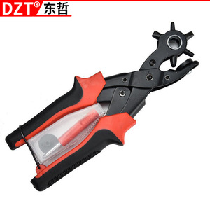 Perforateur de cuir Dzt, 50 pinces à bec pointu en acier pour la fabrication artisanale de ceintures - Product Image 1