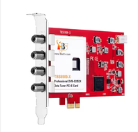 Carte TV satellite numérique PCI HONDAO TBS6909X DVB-S/S2/S2X 8 tuners avec prise en charge IP pour la télévision en direct FTTH et entrée de fréquence 8 canaux