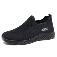 Nouvelles Chaussures Décontractées Homme Printemps-Été 2025 – Respirantes, Légères et Confortables en Maille, Style Papa, Faciles à Enfiler