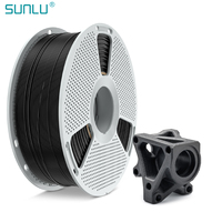 Filament d'imprimante 3D PA6-GF résistant aux hautes températures, diamètre 1,75 mm, température de buse 270-290°C