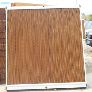 500 Mm Evaporative <b>Cooling</b> <b>Pad</b> Humidifier Production Line Custom Thickness Dairy Barn - Product Image 3