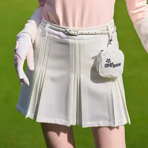 하이 퀄리티 방수 자수 로고 골프 캔버스 4 공 보관 가방 허리 키 체인 맞춤형 골프 파우치