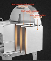 Weegbree Chips Snijmachine Slimme Fruit-En Groentesnijder Snijmachine Vlees Snijmachine