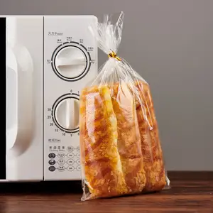 Fabrikant Plastic Zakken Kleurrijke Print Toast Micro Geperforeerde Verpakking Toast Broodzak