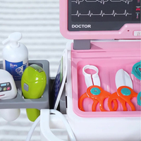Nouveauté 2025 : Ensemble de jeu de rôle de médecin stimulant avec lumières et sons, jeu interactif et jouets éducatifs