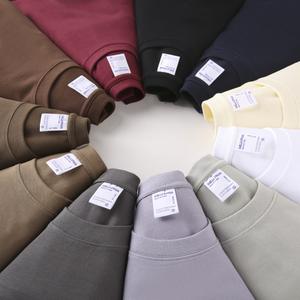 T-shirt en jersey respirant et écologique à séchage rapide <span class=keywords><strong>CANOPUS</strong></span> EL0008, en coton lourd 300 g/m², coupe oversize à épaules tombantes, pour homme - Product Image 3