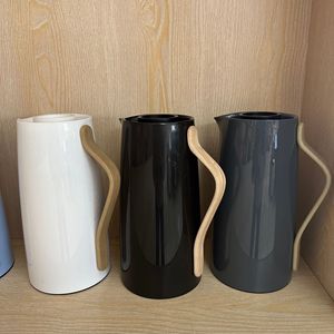 Carafe isotherme de grande capacité 1L pour le Moyen-Orient, avec doublure en verre, thermos <span class=keywords><strong>à</strong></span> double paroi sous vide, bouilloire <span class=keywords><strong>à</strong></span> café et thé - Product Image 1