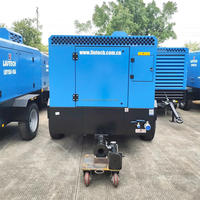 LIUTECH Compresseur d'air mobile portable à moteur AC LUY170D-17 17bar 250psi 17m ³/min 600cfm AtlasCopco Air-end Drilling Mining
