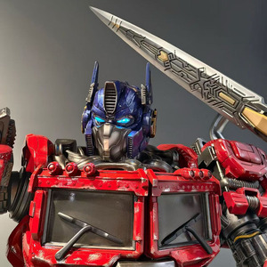Grande Statue de Personnage de Film Géant en Résine Optimus Prime Transformer pour Décoration Extérieure, Style <span class=keywords><strong>Pop</strong></span> Art Fait Main - Product Image 2
