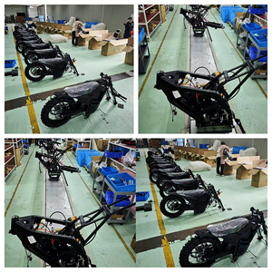 Motocicleta Todoterreno China de Bajo Precio, 5000W, sin Escobillas, Estilo Cafe Racer, Nueva, para Adultos y Adolescentes - Product Image 4