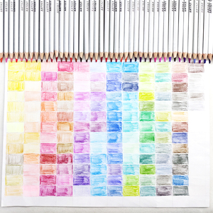 <span class=keywords><strong>Matite</strong></span> <span class=keywords><strong>Professionali</strong></span> Assortite da 12 Colori per Disegno e Schizzo, Uso Scolastico/Ufficio, Materiali Artistici Premium in Scatola Metallica - Product Image 3