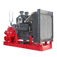 Ensemble de pompe à incendie EDJ avec pompe électrique et pompe jockey