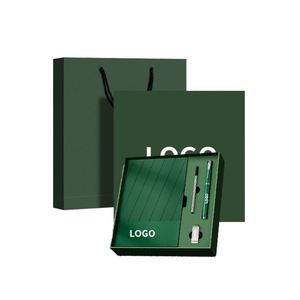 Caja de Regalo Promocional para Oficina, con Logotipo Personalizado, Set de Cuaderno y Bolígrafo para Empleados Corporativos, Regalo de Navidad - Product Image 3
