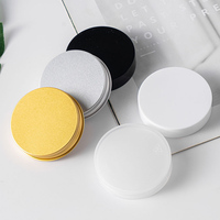 Pot en Plastique PET Sans BPA, 1 oz, 2 oz, 4 oz, 6 oz, 8 oz, 12 oz, 16 oz, 32 oz – Bocaux en Plastique Transparent avec Couvercles en Plastique Blanc pour Emballage Cosmétique