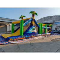 Barrière de requin gonflable château maison de saut gonflable jeux de plein air pour enfants