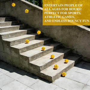 Mini pelotas saltarinas grandes de goma sólida, no tóxicas, de alto rebote, para regalos de fiesta, premios de máquinas expendedoras, juguetes para piscina - Product Image 5