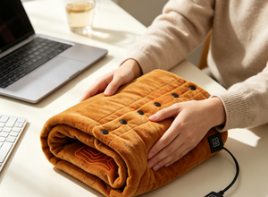Factory Direct Graphene <b>Heating</b> Hand Warmer, Multi-functional Integrated Seat & Back Pad for Home Office Outdoor Camping - Product Image 4