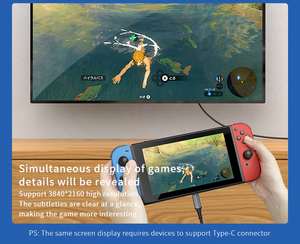 Nhà Máy OEM Nguồn Ưu Đãi Giá Mới Hợp Kim Nhôm Bện Usb 3.1 Bộ Chuyển Đổi Type-C 4K 60Hz Gen2 Usb C Sang Cáp Usb C - Product Image 4