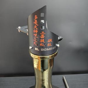 EL BOMBER簡単持ち運び可能シーシャメタルチューブステンレス鋼シーシャ最高級売れ筋水パイプ - Product Image 2