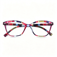 Lunettes de lecture légères aux couleurs mélangées tendance, monture à ressort, pour presbytie, usage quotidien à la maison ou au bureau