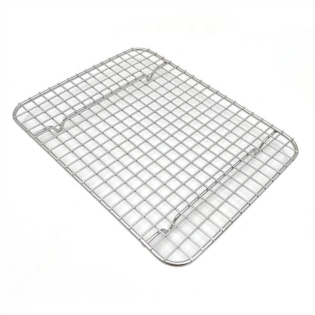 Cooling Racks for Baking, Stainless Steel Wire Cookie Rack Fits Jelly Roll Sheet Pan, Oven Safe for Cooking, Roasting, Grilling