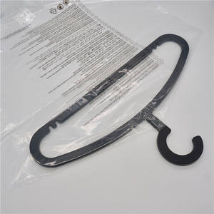 Sac en plastique transparent pour vêtements, lavage à sec, 72 pouces, 100% recyclé, norme RCS, LDPE, avec avertissement personnalisé - Product Image 3