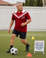 Nouvelle collection de maillots de football de style sud-américain, maillots de match de qualité supérieure, manches courtes, commande en gros en usine