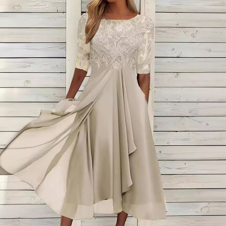 sachin and babi light blue dress Tea Length Chiffon Dress A Line Mother Of The Bride Dresses Uk Missacc  Champagne Mother Of
