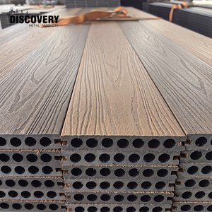 <span class=keywords><strong>Plancher</strong></span> de <span class=keywords><strong>terrasse</strong></span> en WPC à surface imitation <span class=keywords><strong>bois</strong></span> moderne européenne pour patio, balcon, jardin - Product Image 4
