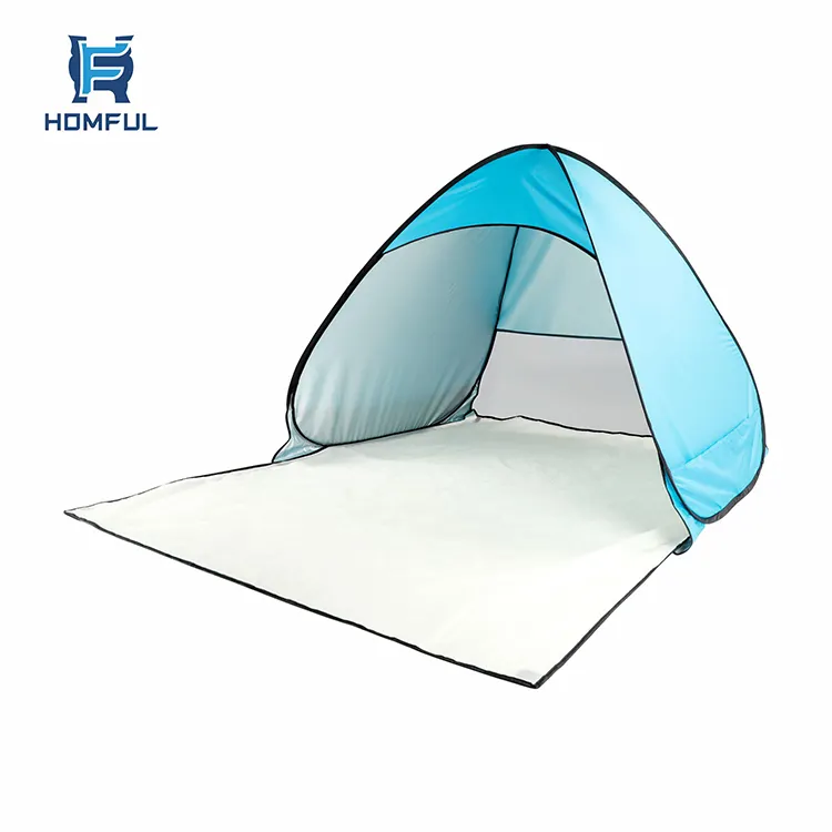 Homful Zon Bescherming Automatische Tent Strand Zon Onderdak Instant Pop Up Tent Strand Tent