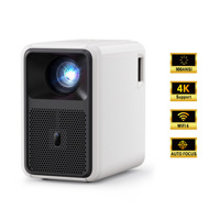 Proyector Mini Portátil CRE CR36, Resistente al Polvo, Inteligente, WIFI, 3D, LCD, Video, Android, IPTV, LED, Cine en Casa, 4k, 1080P, 7500 Lúmenes