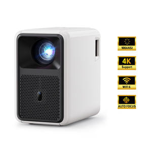 Projecteur Mini Portable CRE CR36 Anti-Poussière Intelligent WIFI 3D LCD Vidéo Android IPTV LED Home Cinéma <span class=keywords><strong>4k</strong></span> 1080P 7500 Lumens - Product Image 2