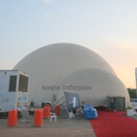 Planétarium gonflable Portable, dôme de Projection gonflable, dômes annelés
